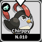 Chirppy Stats, Evolution & Location | Evomon